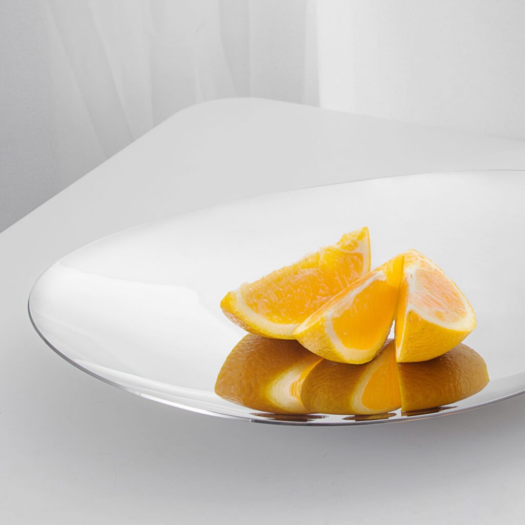 1 5 1 Steel Crinkled Bowl for Avant-Garde Interiors - Premium Mirror Polished Stainless Steel Fruit Basin by Apexerahomelife.