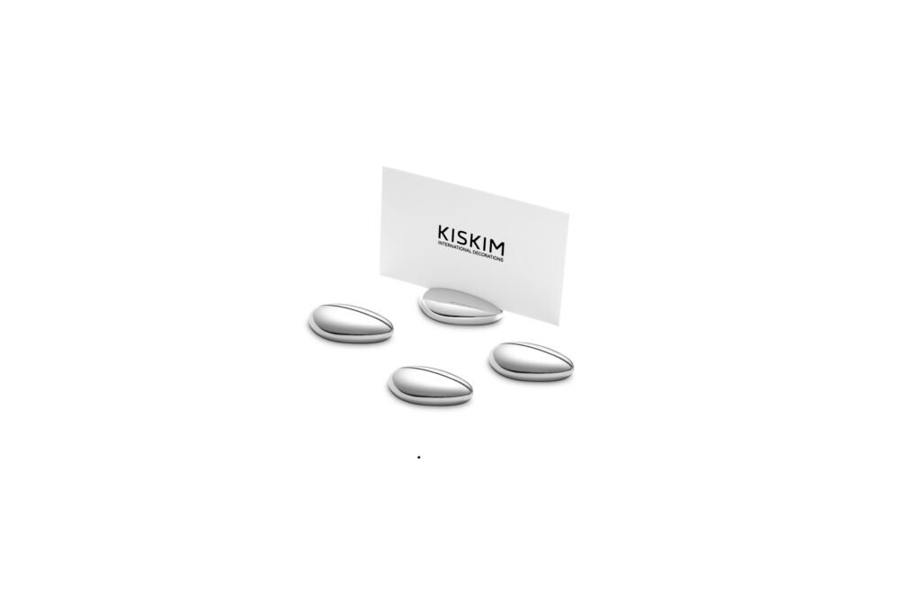 103 10 1 Steel Sphere Card Holder for Designer Desks - Luxury Mirror Polished Stainless Steel Desktop Sculpture by Apexerahomelife.