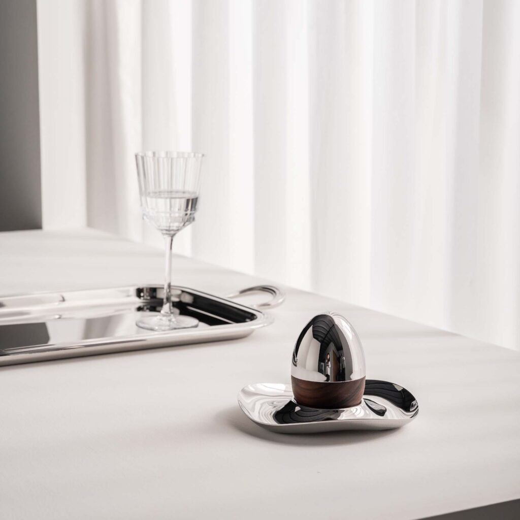 114 5 1 Steel Egg Holder for Gourmet Breakfast - Luxury Mirror Polished Stainless Steel Egg Cup by Apexerahomelife.