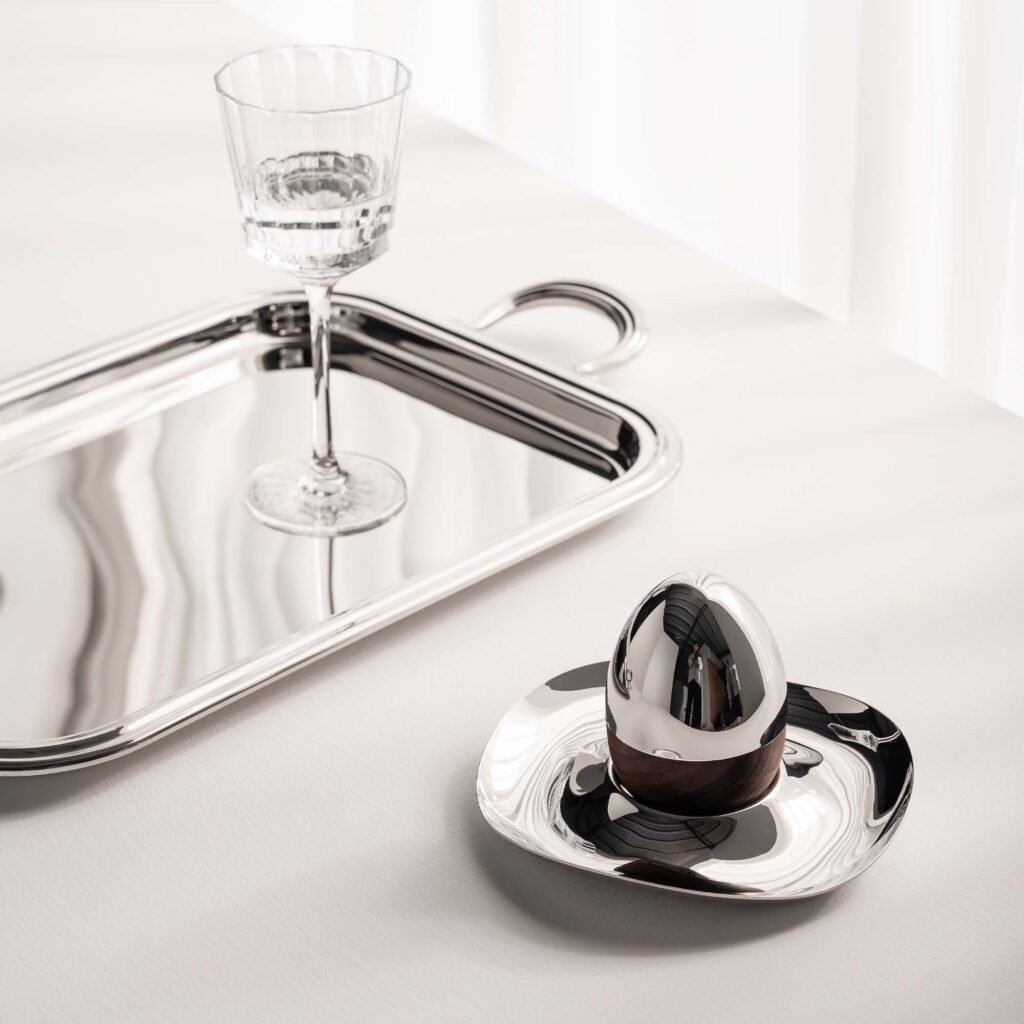 114 6 1 Steel Egg Holder for Gourmet Breakfast - Luxury Mirror Polished Stainless Steel Egg Cup by Apexerahomelife.