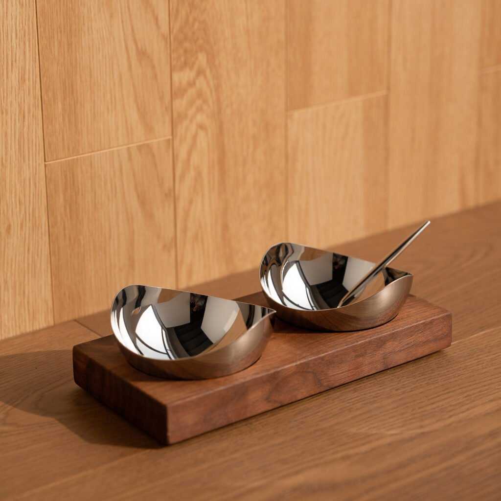 15 1 1 Steel Condiment Bowl for Fine Dining - Premium Mirror Polished Stainless Steel Pinch Dish by Apexerahomelife.