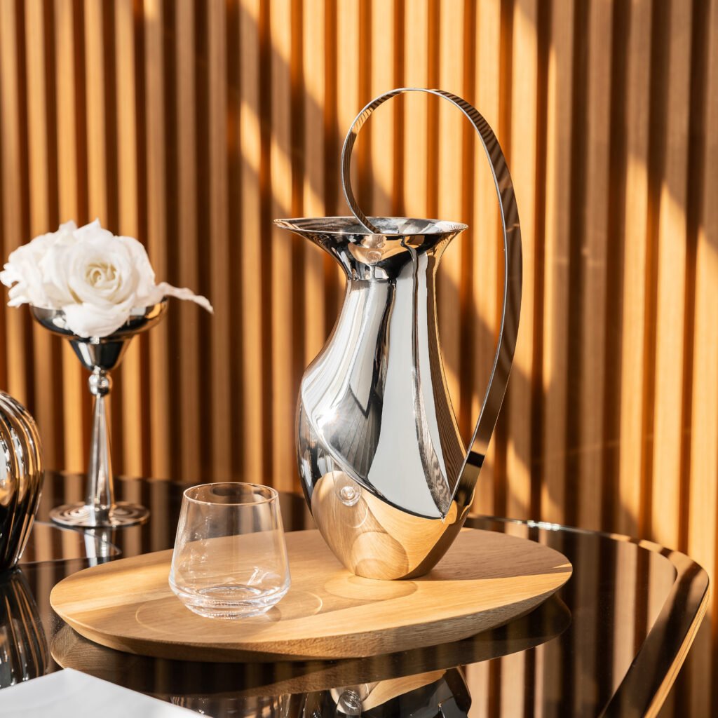 23 1 1 Steel Toucan Pitcher for Creative Interiors - Premium Mirror Polished Stainless Steel Avian-Inspired Server by Apexerahomelife.