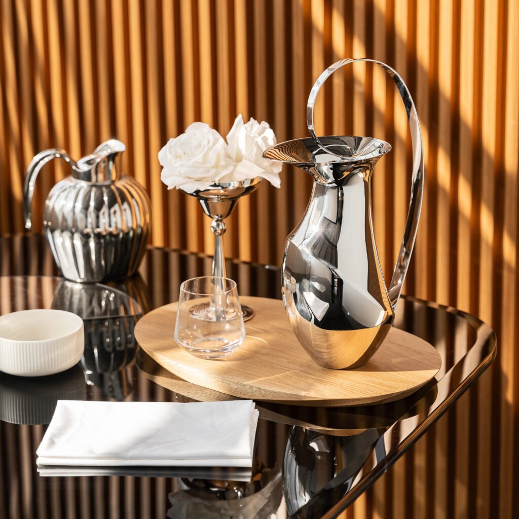 23 2 1 Steel Toucan Pitcher for Creative Interiors - Premium Mirror Polished Stainless Steel Avian-Inspired Server by Apexerahomelife.