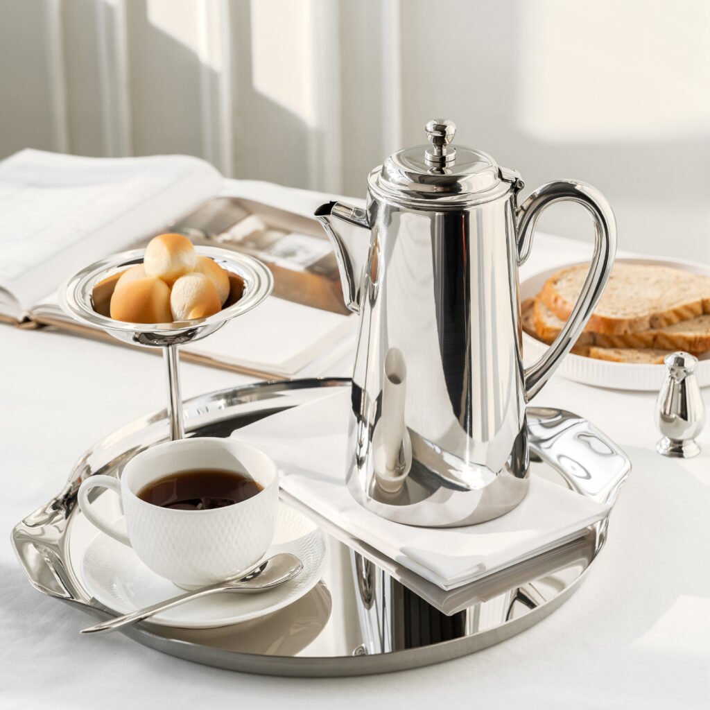 29 2 1 Apexerahomelife Revolutionary Stainless Steel Geometric Pitcher Mirror Polished Tea Pot