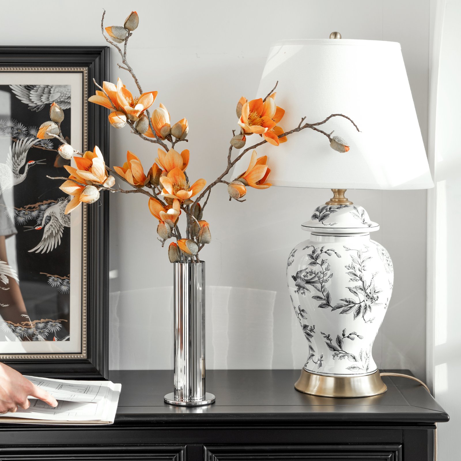 European-style stainless steel creative shaped vases, home living room dining table ornaments, flower arrangements, housewarming gifts - Image 4