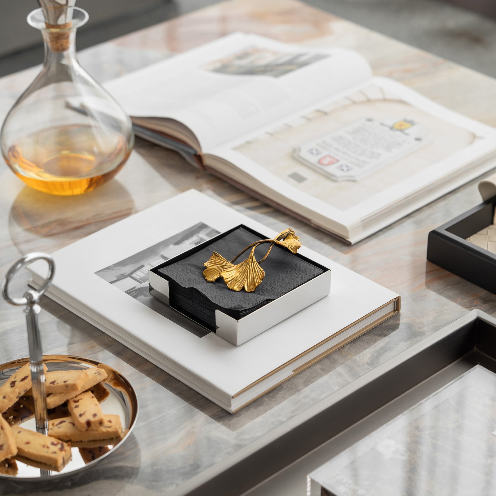 Nordic-style napkin boxes, hotel and restaurant commercial simple napkin storage boxes, decorative home ornaments - Image 14