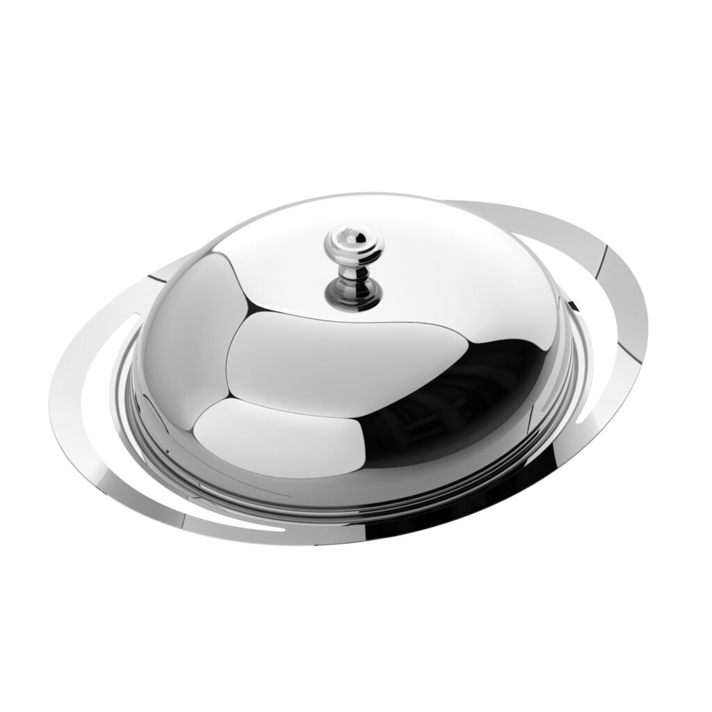 71 1 1 Steel Service Platter for Luxury Hospitality - Premium Mirror Polished Stainless Steel Tray by Apexerahomelife.