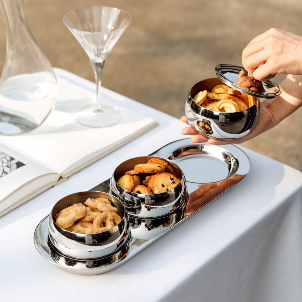 75 9 1 Steel Snack Bowl for Luxury Appetizers - Premium Mirror Polished Stainless Steel Dipping Dish by Apexerahomelife.