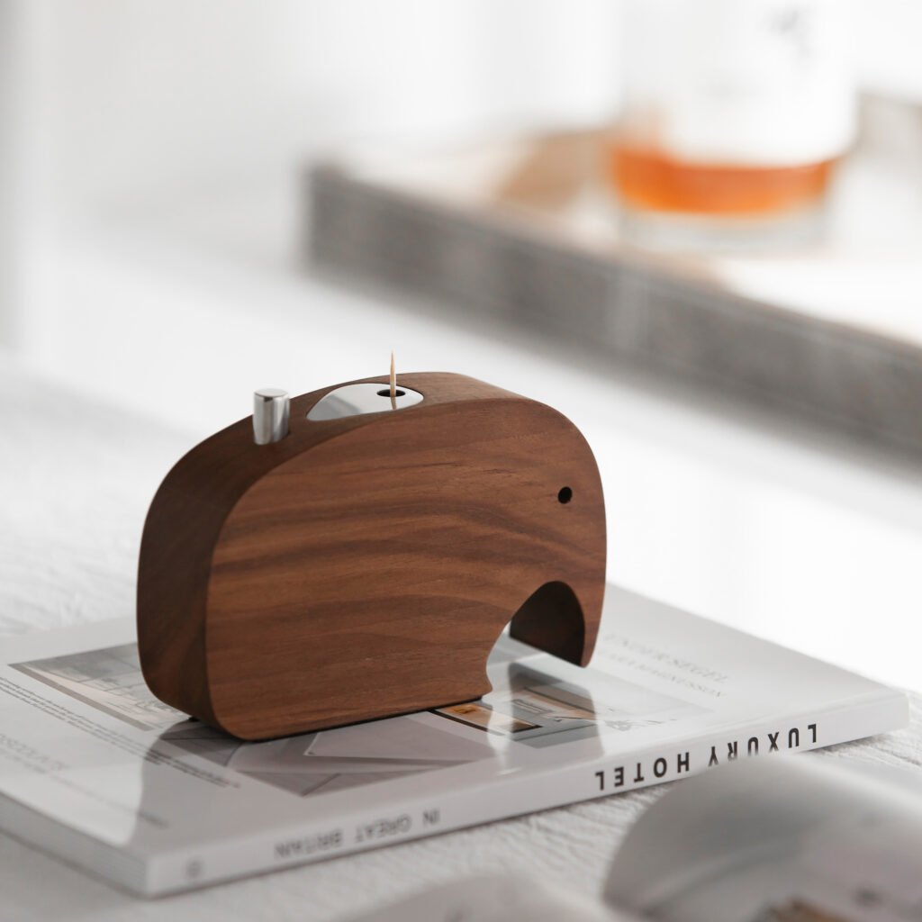 8 4 1 Steel Toothpick Holder for Modernist Dining - Premium Mirror Polished Stainless Steel Capsule Dispenser by Apexerahomelife.