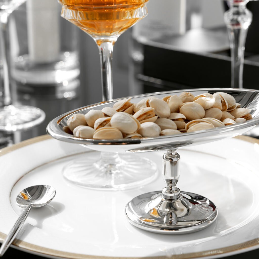 85 3 1 Steel Oval Cup for Artisanal Desserts - Luxury Mirror Polished Stainless Steel Elliptical Bowl by Apexerahomelife.