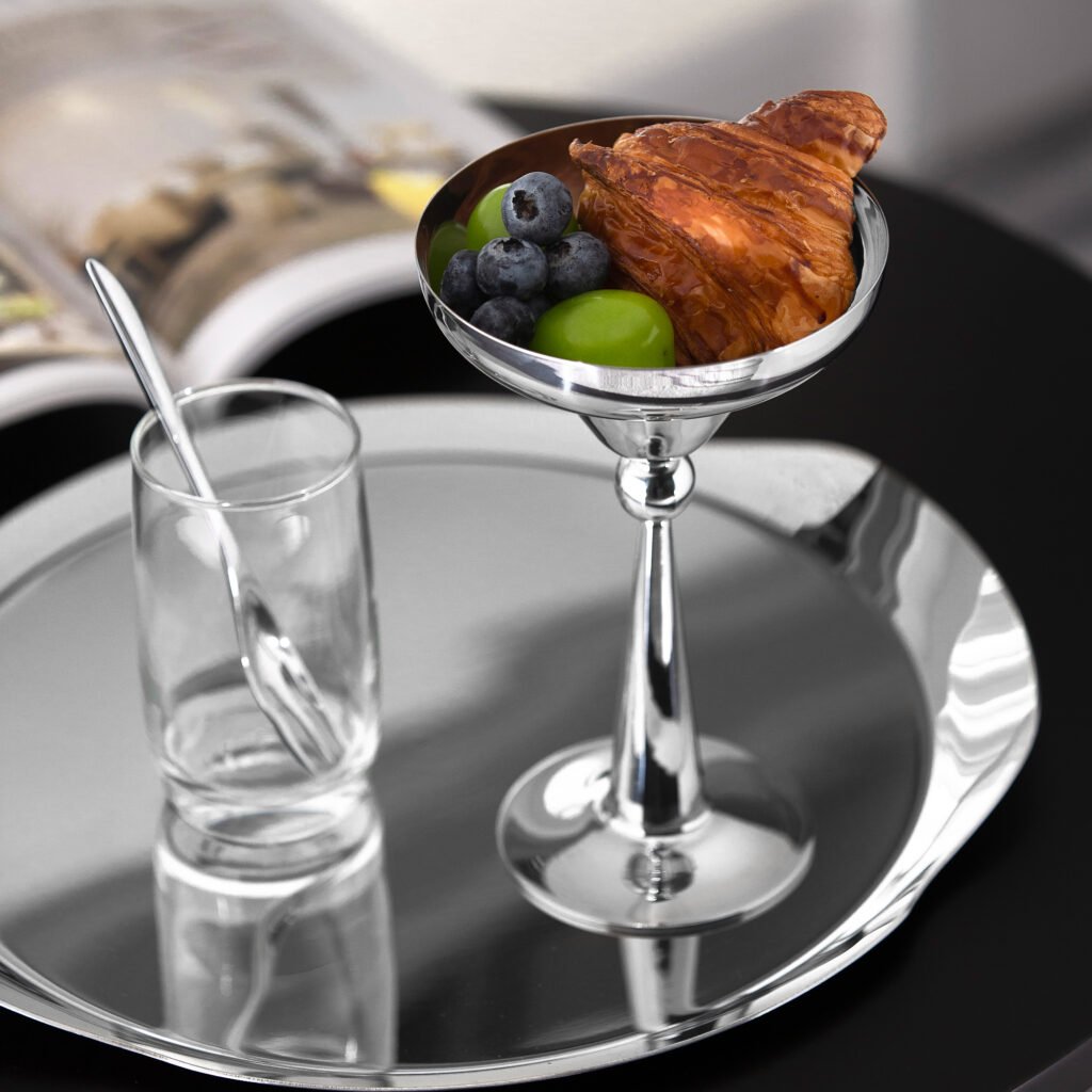 88 3 1 Steel Cocktail Glass for Luxury Mixology - Premium Mirror Polished Stainless Steel Martini Coupe by Apexerahomelife.
