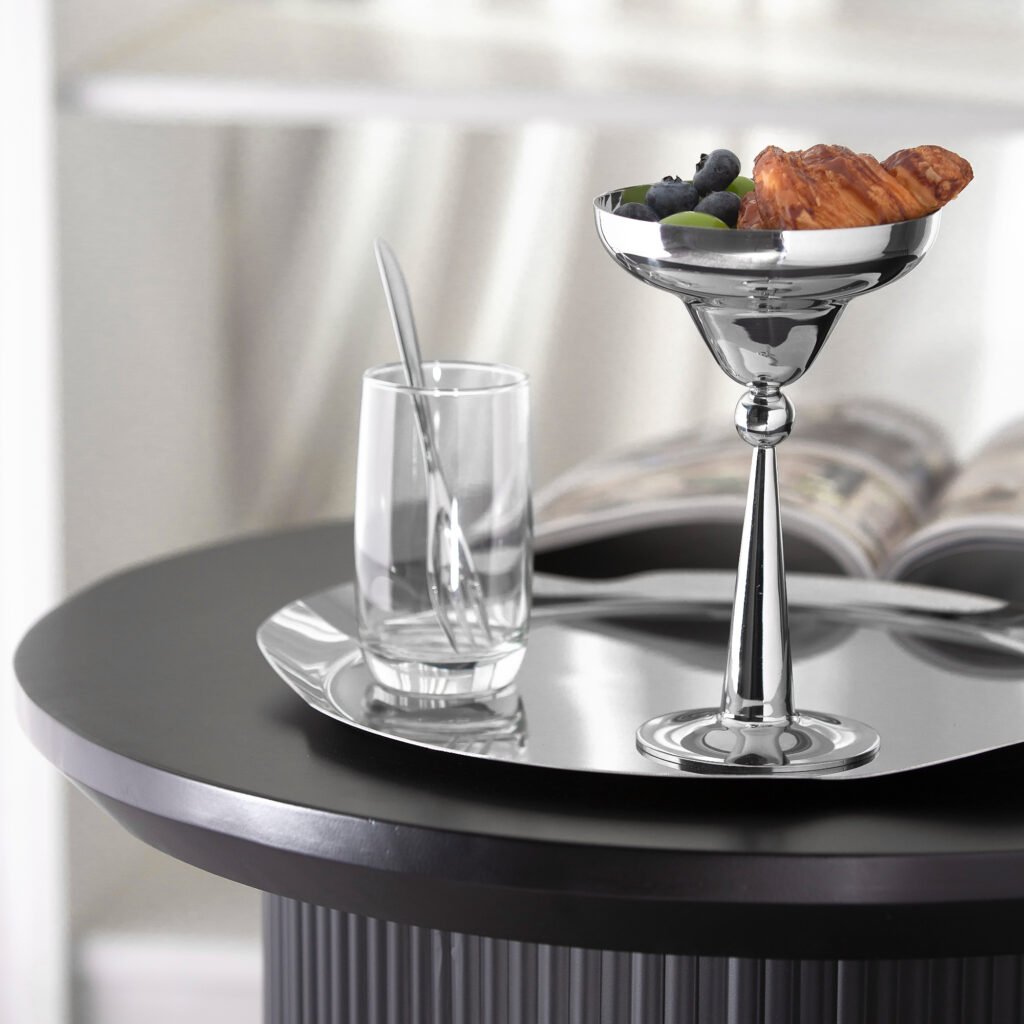 88 7 1 Steel Cocktail Glass for Luxury Mixology - Premium Mirror Polished Stainless Steel Martini Coupe by Apexerahomelife.