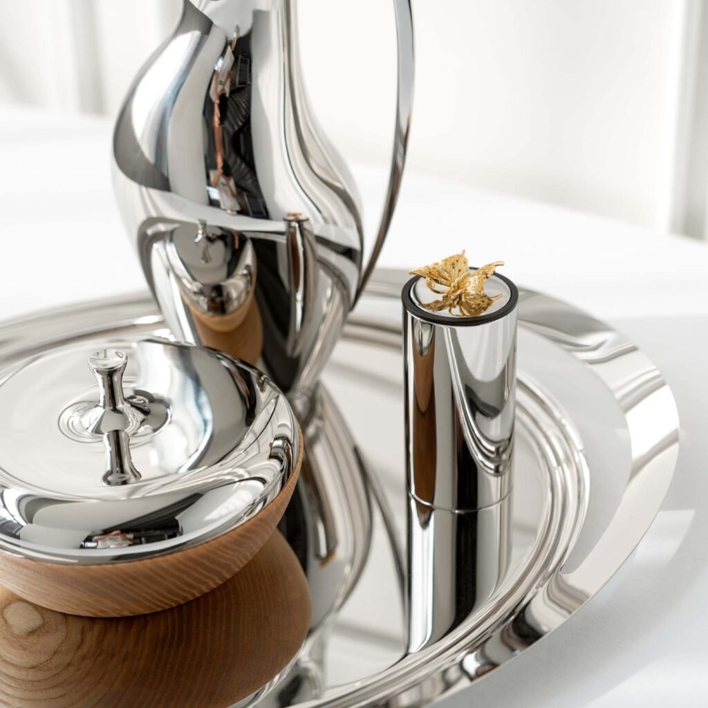 9 11 Steel Cat Toothpick Holder - Luxury Mirror Polished Stainless Steel Kitten Decor by Apexerahomelife.