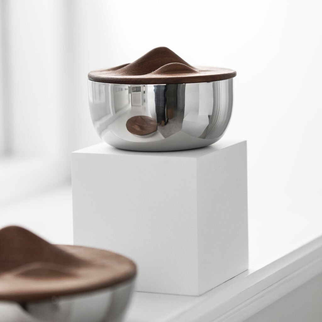 9 3 1 Steel Mountain Bowl for Architectural Interiors - Premium Mirror Polished Stainless Steel Peaks Basin by Apexerahomelife.