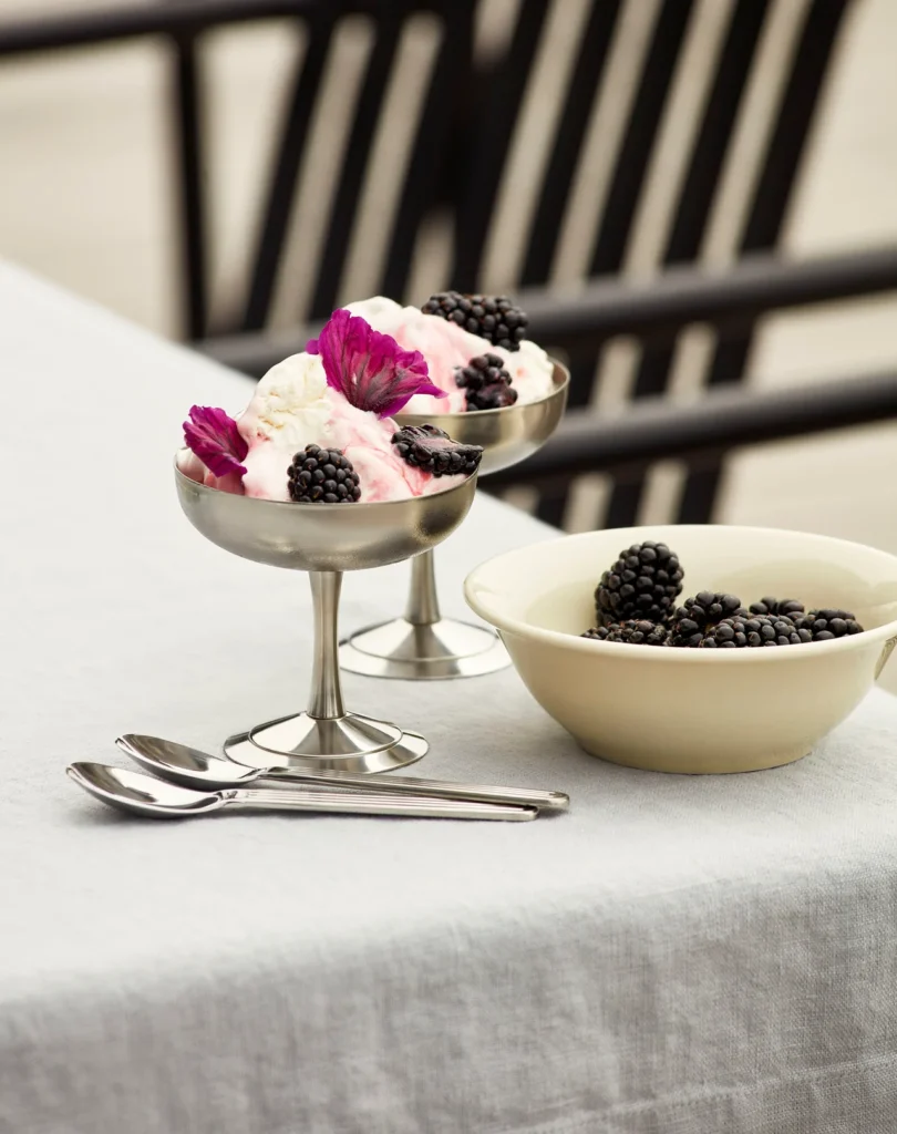 90 7 1 Steel Dessert Cup for Luxury Sundaes - Premium Mirror Polished Stainless Steel Tulip Bowl by Apexerahomelife.
