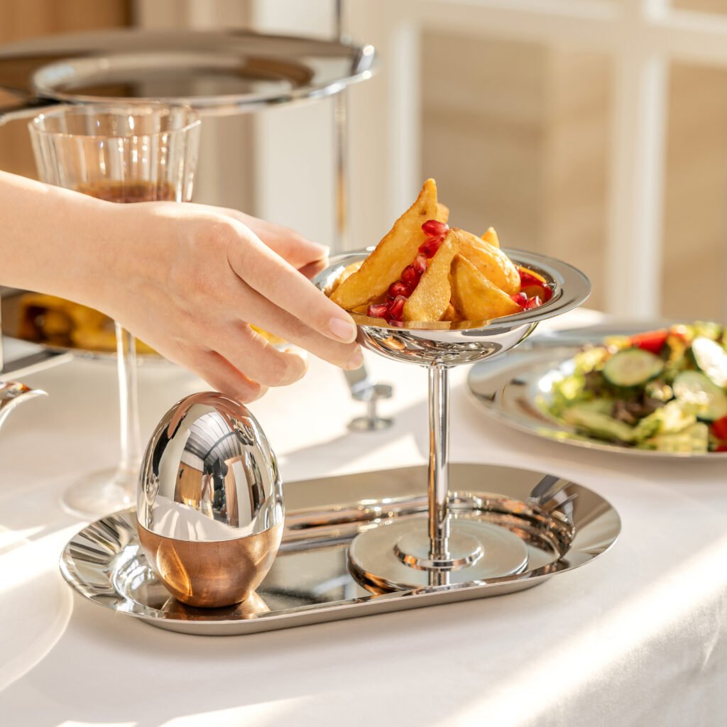 92 7 1 Steel Dessert Cup for Modern Pastry - Luxury Mirror Polished Stainless Steel Coupe Bowl by Apexerahomelife.