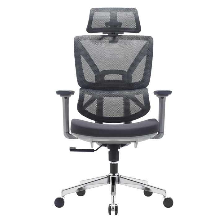 New Model Promotion Comfortable Executive High Back Swivel Office Mesh Ergonomic Chair With Headrest Mesh Chair - Image 4