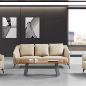Leather Office Sofa Set Office Sofa Modern Office Reception Sofa