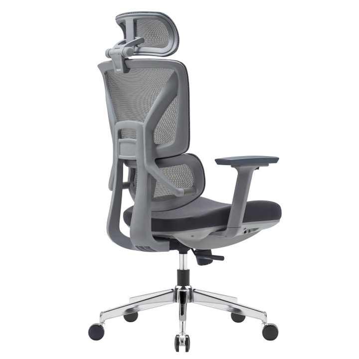 New Model Promotion Comfortable Executive High Back Swivel Office Mesh Ergonomic Chair With Headrest Mesh Chair - Image 6