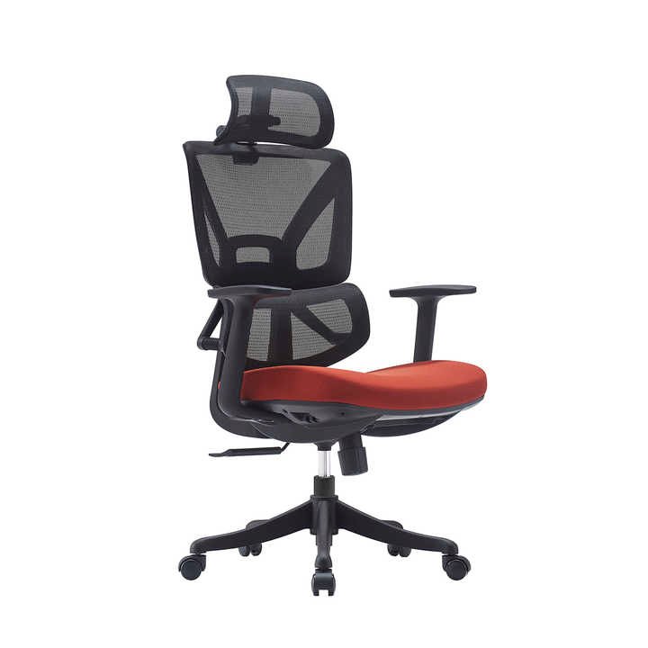 New Model Promotion Comfortable Executive High Back Swivel Office Mesh Ergonomic Chair With Headrest Mesh Chair - Image 7