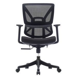 New Design Modern Metal High Back Swivel Ergonomic Comfortable Office Chair With Footrest Full Mesh Chair