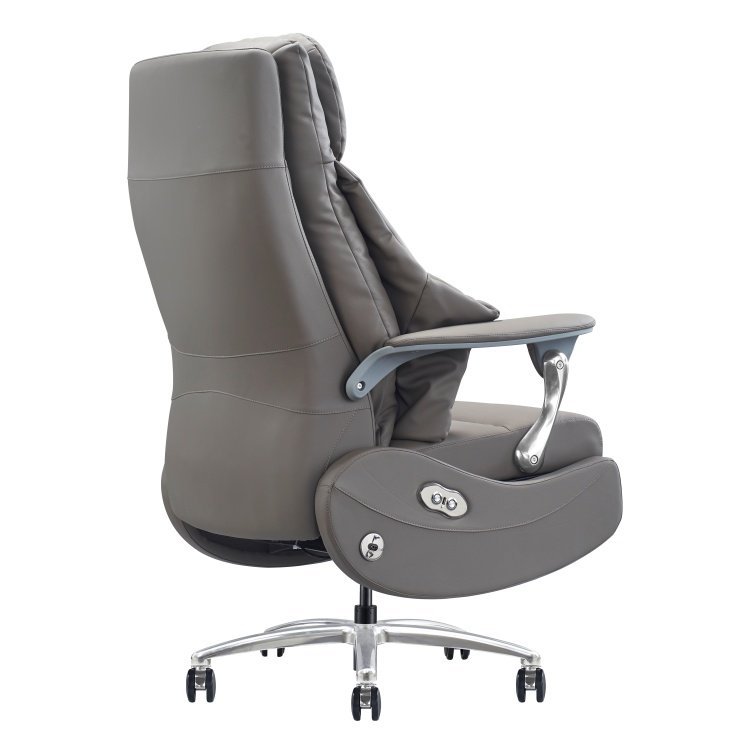 New Product Office Chairs Luxury Ergonomic Executive Genuine Leather Modern Leather Office Chair - Image 2