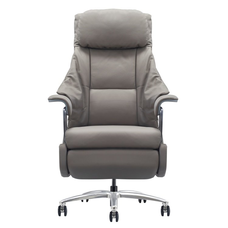 New Product Office Chairs Luxury Ergonomic Executive Genuine Leather Modern Leather Office Chair - Image 4