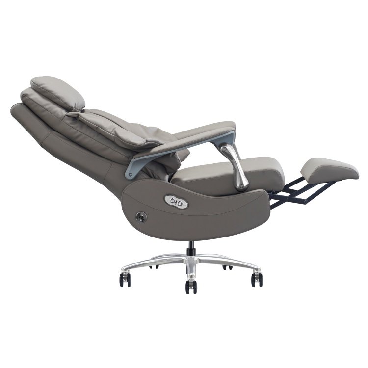 New Product Office Chairs Luxury Ergonomic Executive Genuine Leather Modern Leather Office Chair - Image 6