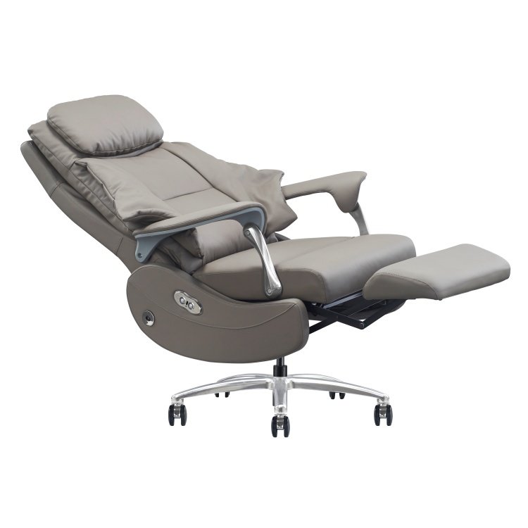 New Product Office Chairs Luxury Ergonomic Executive Genuine Leather Modern Leather Office Chair - Image 5