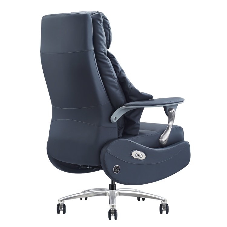 New Product Office Chairs Luxury Ergonomic Executive Genuine Leather Modern Leather Office Chair - Image 12