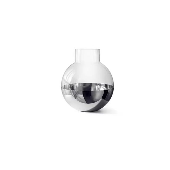 Steel Sphere Vase for Modern Decor - Luxury Mirror Polished Stainless Steel Round Floral Vessel by Apexerahomelife. - Image 9
