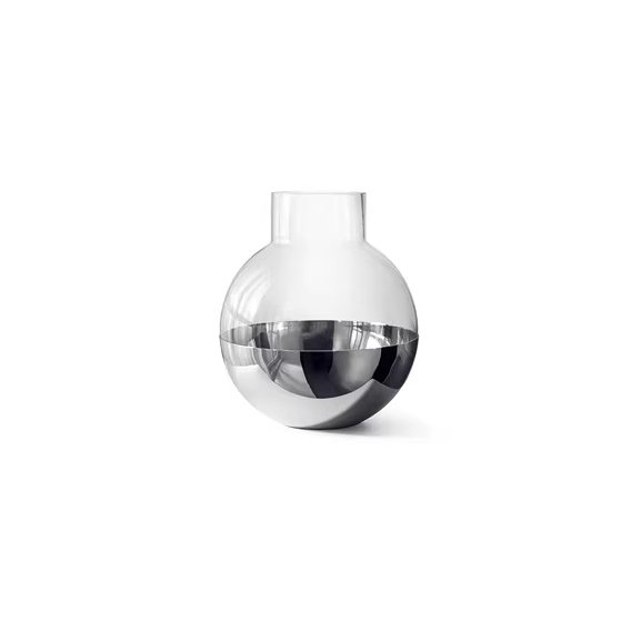 Steel Sphere Vase for Modern Decor - Luxury Mirror Polished Stainless Steel Round Floral Vessel by Apexerahomelife. - Image 10