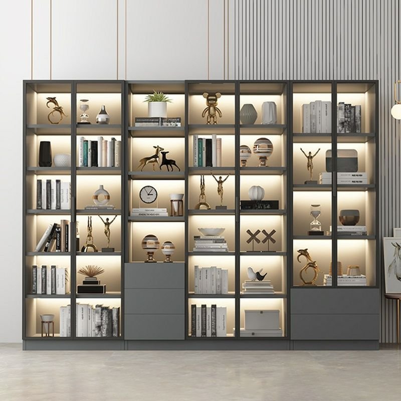 Wooden Bookshelf Design Living Room Book Shelf Library Storage Cabinet Book Shelvese Bookshelf Bookcase