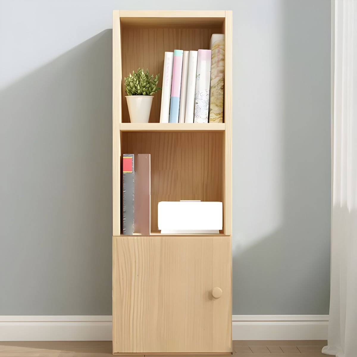 Stunning Rectangular Organizing Shelf with 3,4,5,6-Shelf, Vertical/LateralFiling, Polymer Door, Closed Back - Image 13