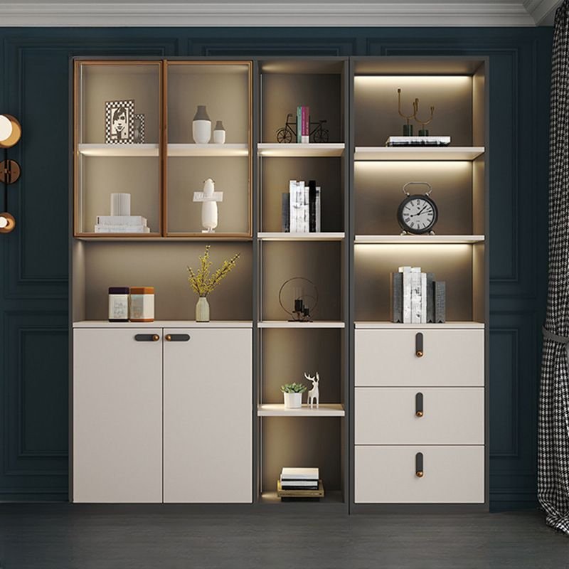 Wooden Bookshelf Design Living Room Book Shelf Library Storage Cabinet Book Shelvese Bookshelf Bookcase - Image 2