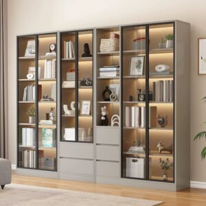 Wooden Bookshelf Design Living Room Book Shelf Library Storage Cabinet Book Shelvese Bookshelf Bookcase