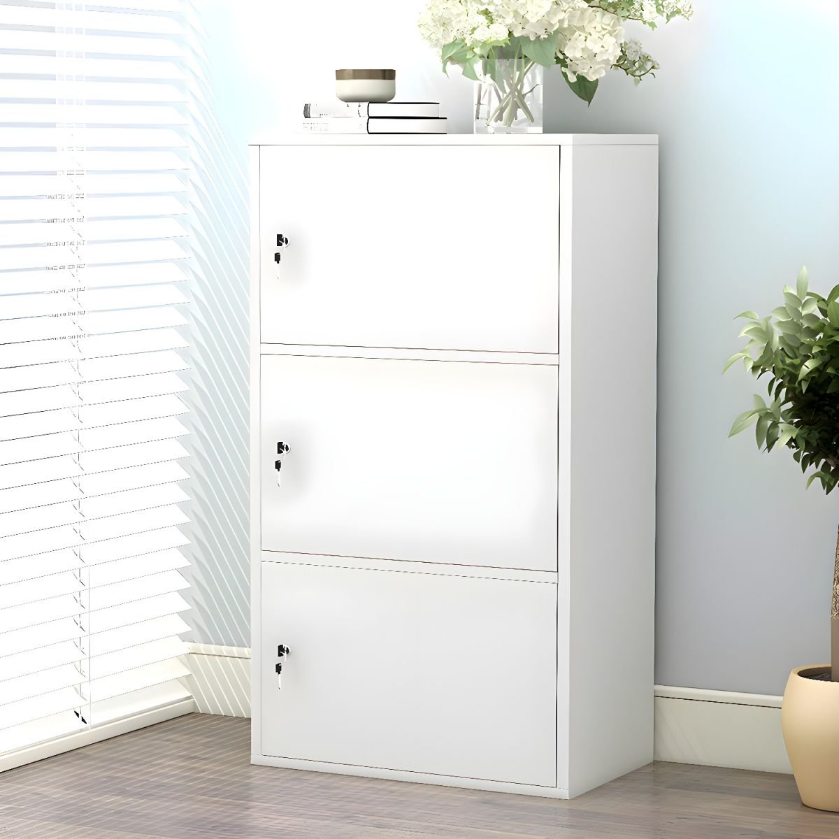 Wooden Bookshelf Design Stackable Bookcase Living Room Library Storage Cabinet Small Bookshelf - Image 2