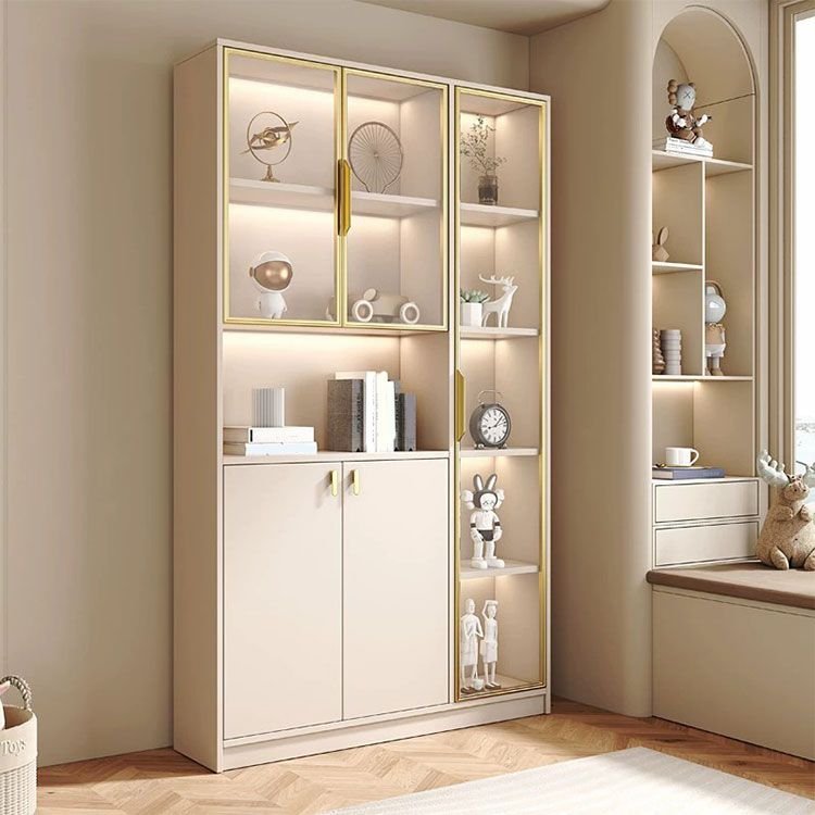 Wooden Bookshelf Design Living Room Book Shelf Library Storage Cabinet Book Shelvese Bookshelf Bookcase - Image 3