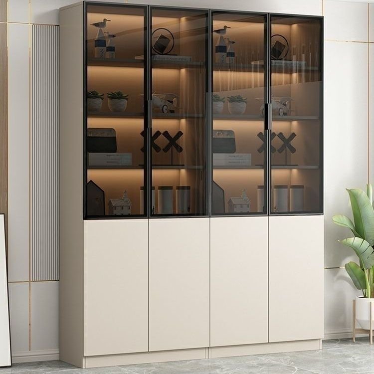 Wooden Bookshelf Design Living Room Book Shelf Library Storage Cabinet Book Shelvese Bookshelf Bookcase - Image 3