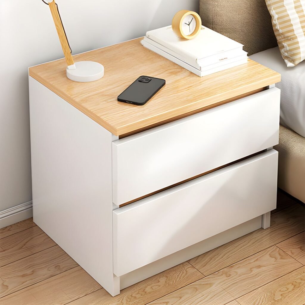 1200x12001 379 Versatile Small Nightstand with 2 Storage Drawers