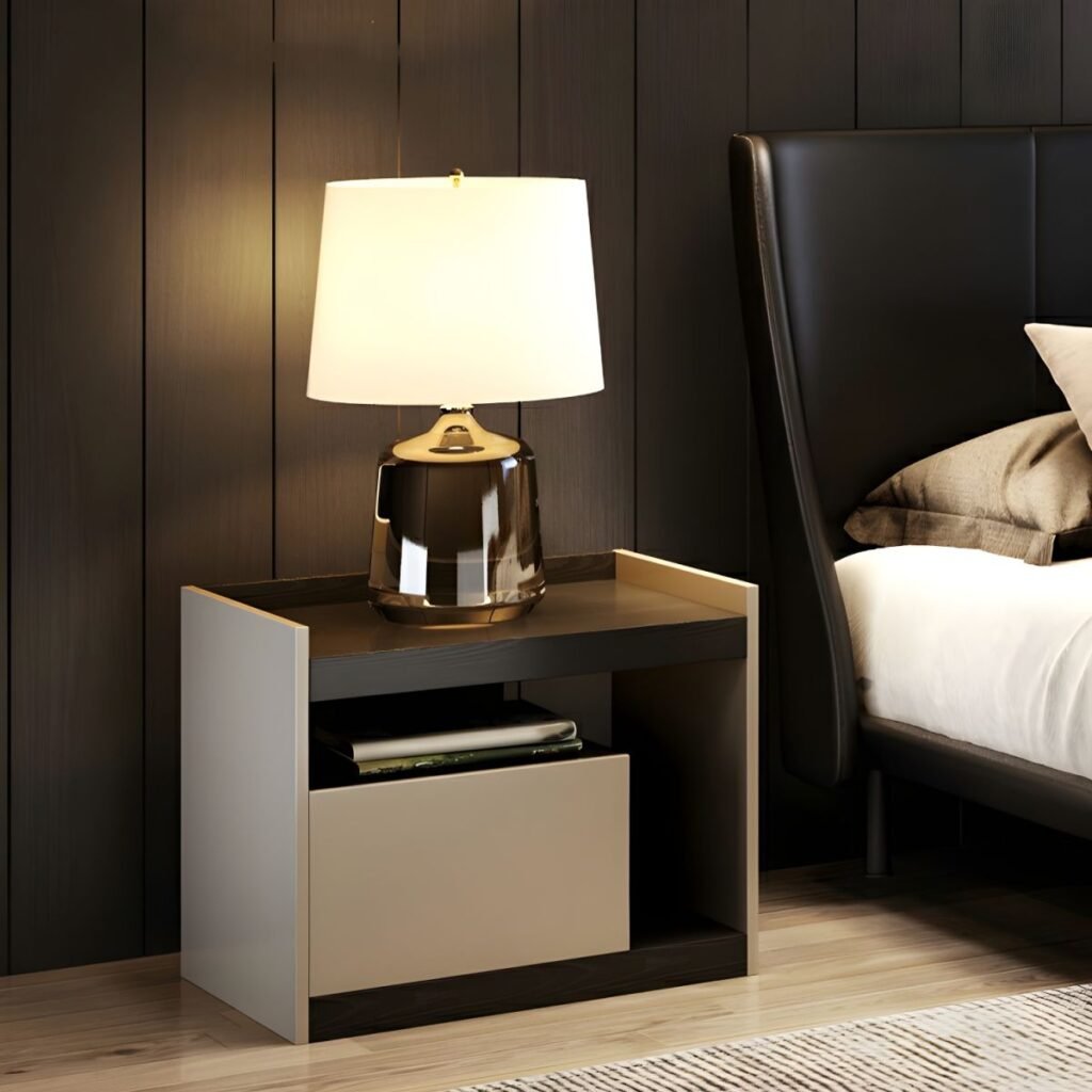 1200x12001 387 Sturdy Wood Grain Nightstand with 3 Storage Tiers