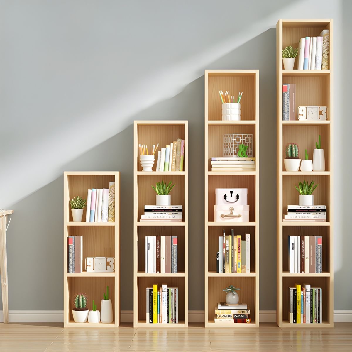 Stunning Rectangular Organizing Shelf with 3,4,5,6-Shelf, Vertical/LateralFiling, Polymer Door, Closed Back - Image 11