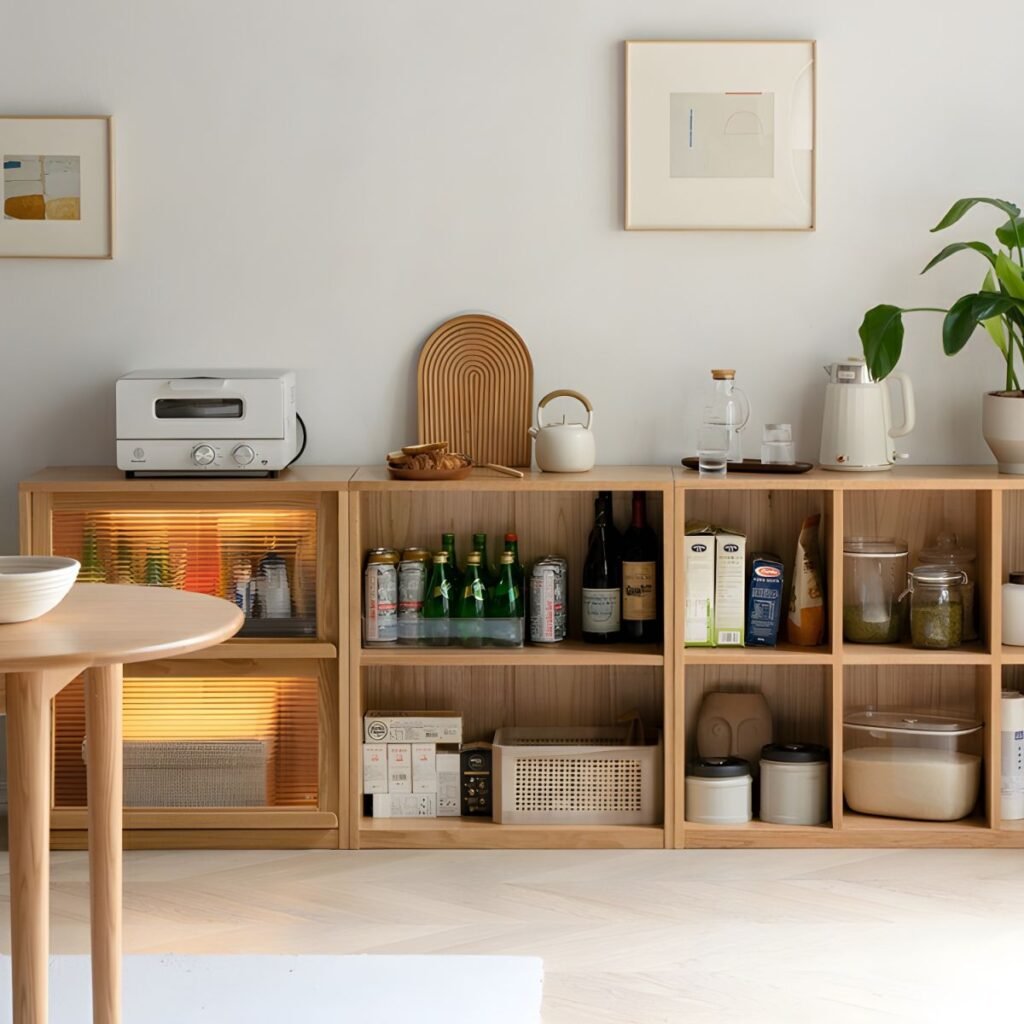 1200x120010 267 Modern 8-Cube Open Bookcase - Minimalist Wooden Storage Organizer for Home Office