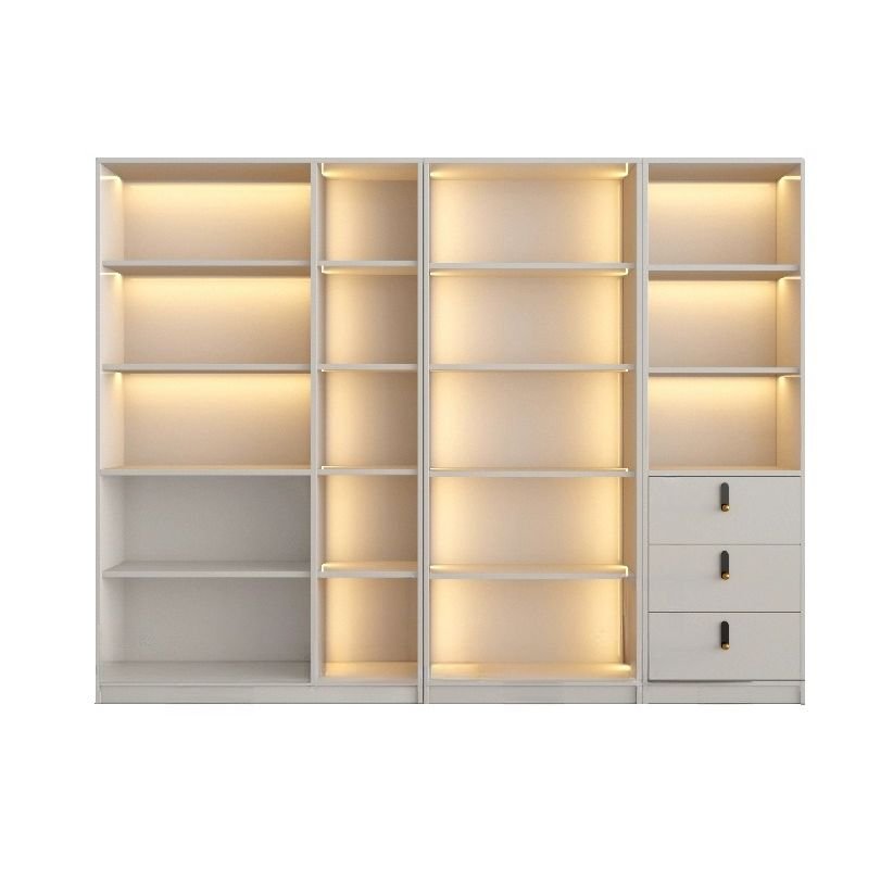 Wooden Bookshelf Design Living Room Book Shelf Library Storage Cabinet Book Shelvese Bookshelf Bookcase - Image 13