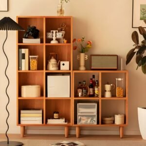 Wooden Bookshelf Design Living Room Book Shelf Library Storage Cabinet Book Shelvese Bookshelf Bookcase