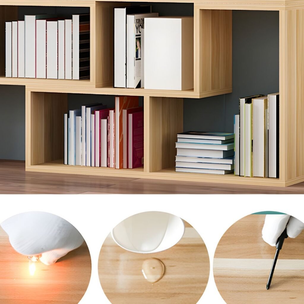 1200x12002 323 Modern Minimalist Small Bookcase - Tool-Free Easy Assembly Open Shelf Organizer