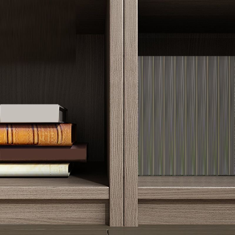 Modern Wooden Bookcase with 3-Drawer Storage - Minimalist Open Shelf Bookshelf for Home Office - Image 4