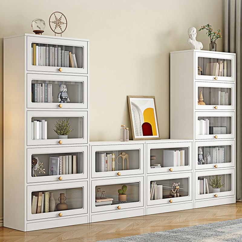 Wooden Bookshelf Design Living Room Book Shelf Library Storage Cabinet Book Shelvese Bookshelf Bookcase - Image 4