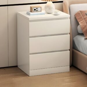 Seamless Matte Bedside Cube with 2-5 Drawers