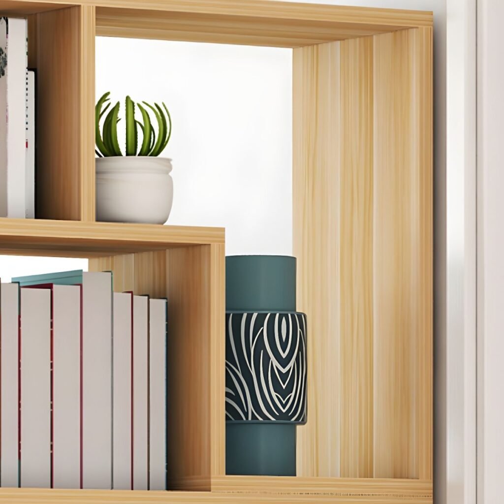 1200x12003 321 Modern Minimalist Small Bookcase - Tool-Free Easy Assembly Open Shelf Organizer